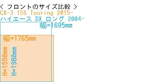 #CX-3 15S Touring 2015- + ハイエース DX ロング 2004-